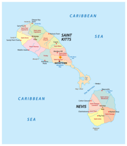 Saint Kitts and Nevis Map