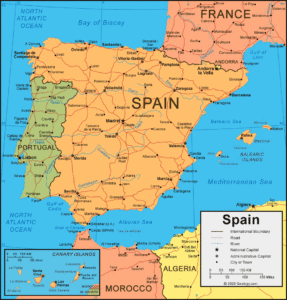 Spain Map