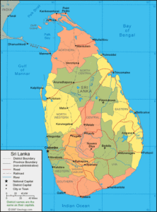 Sri Lanka Map