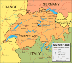 Switzerland Map