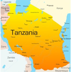 Tanzania Map