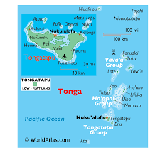 Tonga Map