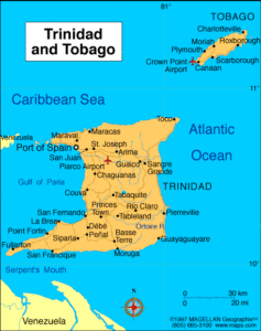 Trinidad and Tobago Map