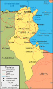 Tunisia Map