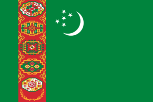 Turkmenistan Flag