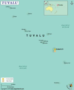 Tuvalu Map