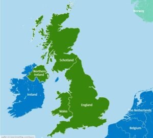 United Kingdom Map